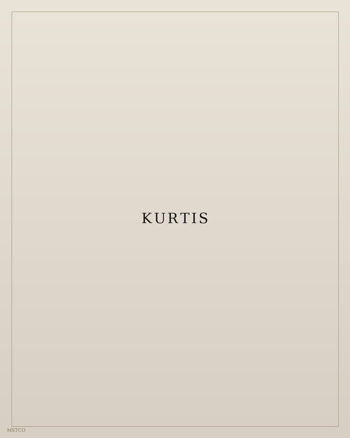 Kurtis collection — MSTCO