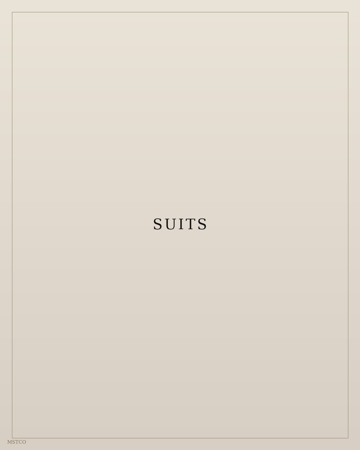 Suits collection — MSTCO